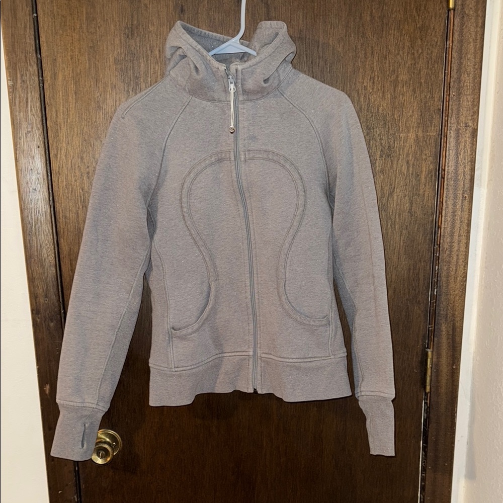 Lululemon Grey Scuba Hoodie